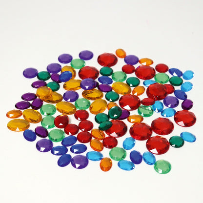 Grimm’s 100 Small Acrylic Glitter Stones