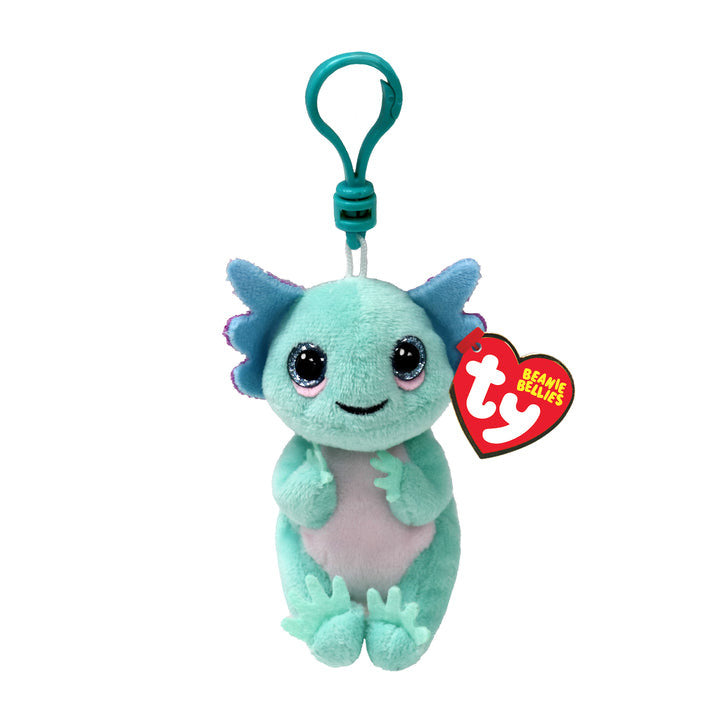 TY Beanie Bellies Clip - ALEX Pastel Axolotl