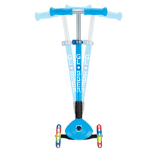 Globber - PRIMO FOLDABLE LIGHTS - Sky Blue/Navy Blue