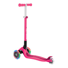 Globber - PRIMO FOLDABLE LIGHTS - Neon Pink