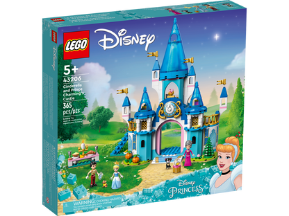 LEGO® Disney Cinderella and Prince Charming's Castle 42306