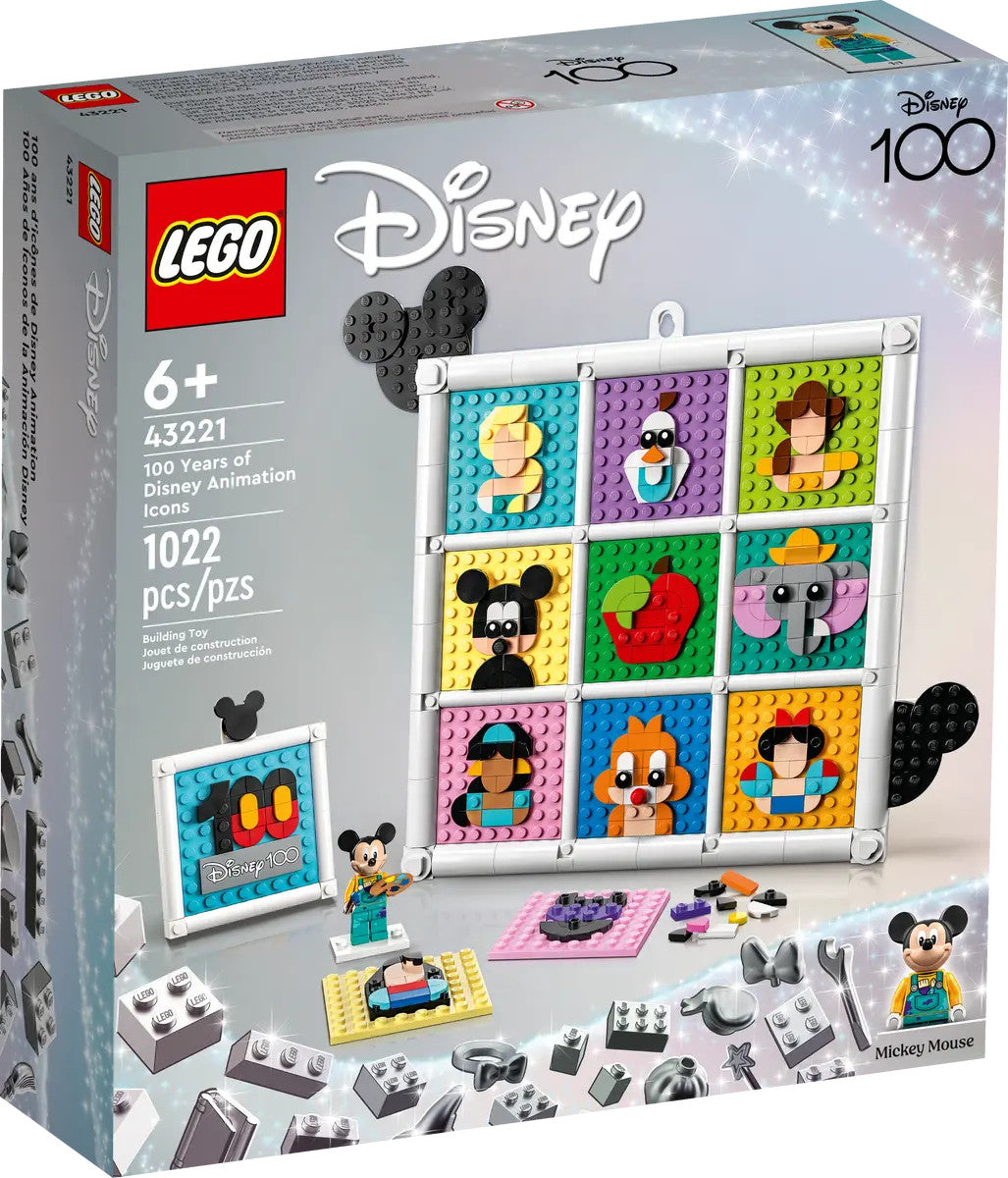 LEGO® Disney - 100 Years of Disney Animation Icons 43221