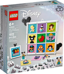LEGO® Disney - 100 Years of Disney Animation Icons 43221