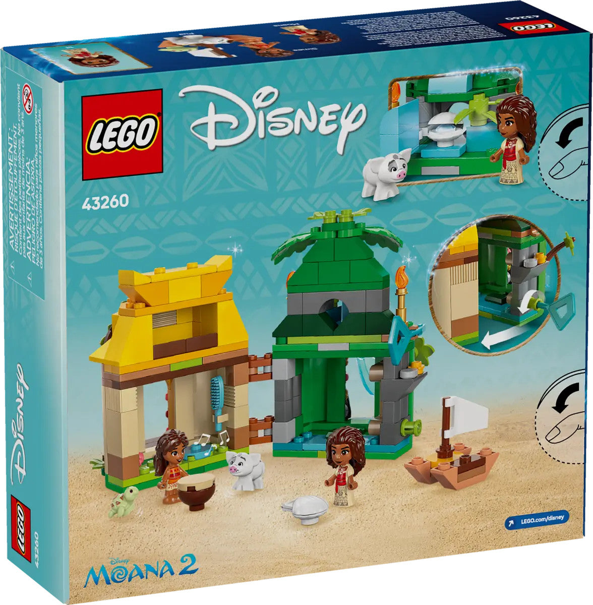 LEGO® Disney - Moana's Island Fun 43260