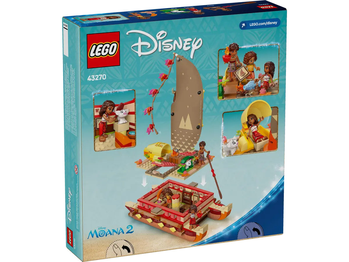 LEGO® Disney - Moana's Adventure Canoe 43270