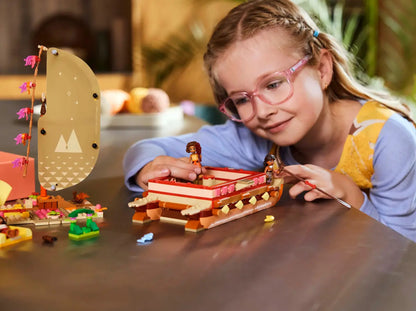LEGO® Disney - Moana's Adventure Canoe 43270