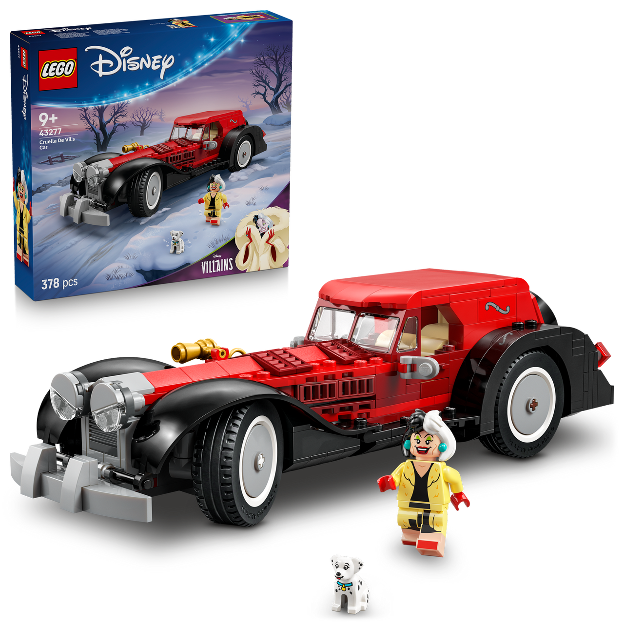 LEGO® Disney™ - Cruella De Vil's Car 43277