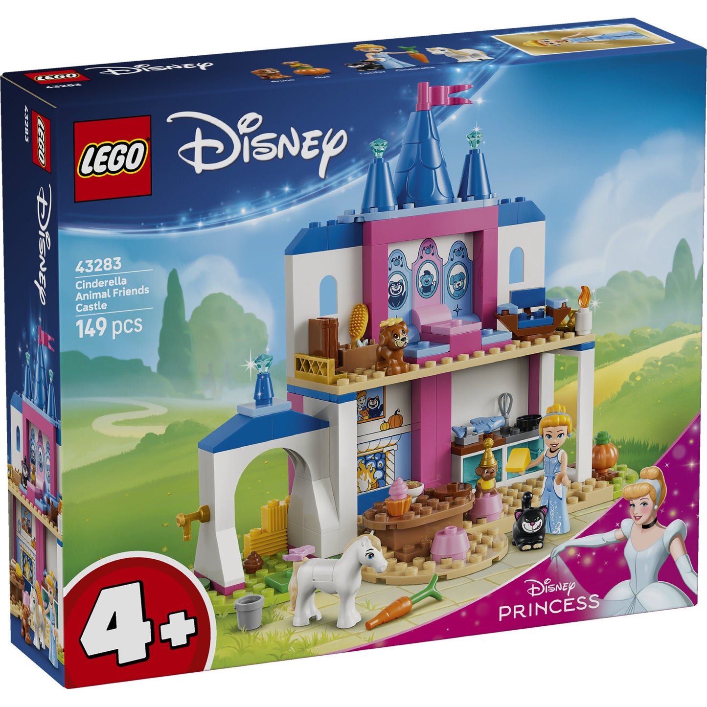 LEGO® | Disney Princess Cinderella Animal Friends Castle 43283
