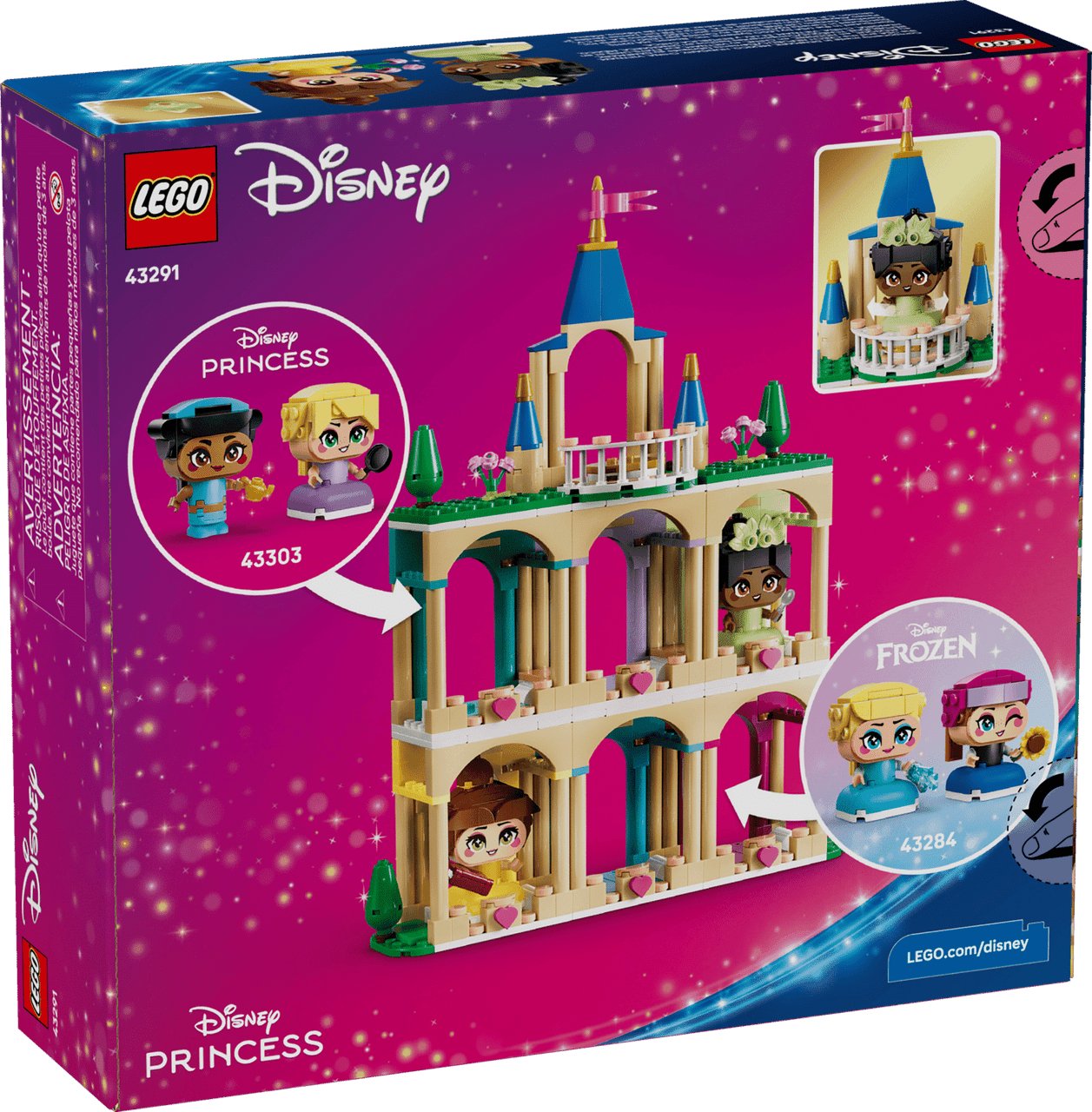 LEGO® Disney™ - Mini Belle & Tiana with Castle 43291
