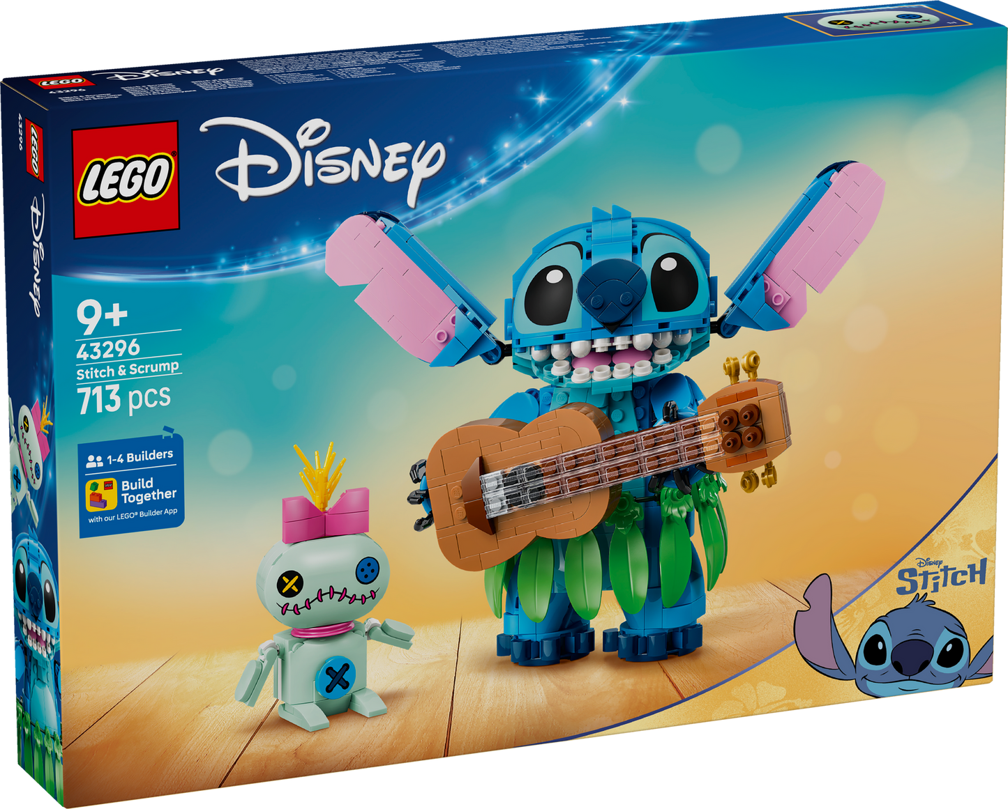 LEGO® | Disney Stitch & Scrump Building Set 43296