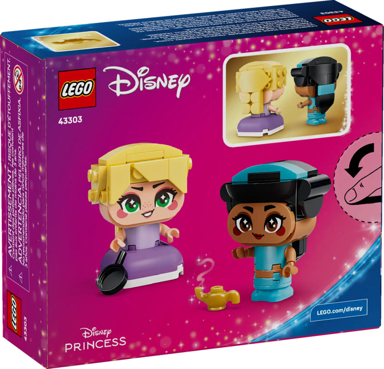 LEGO® Disney™ - Mini Jasmine & Rapunzel 43303