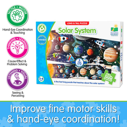 The Learning Journey - Long & Tall Puzzle - Solar System
