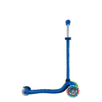 Globber - GO UP SPORTY Lights Scooter  - Navy Blue