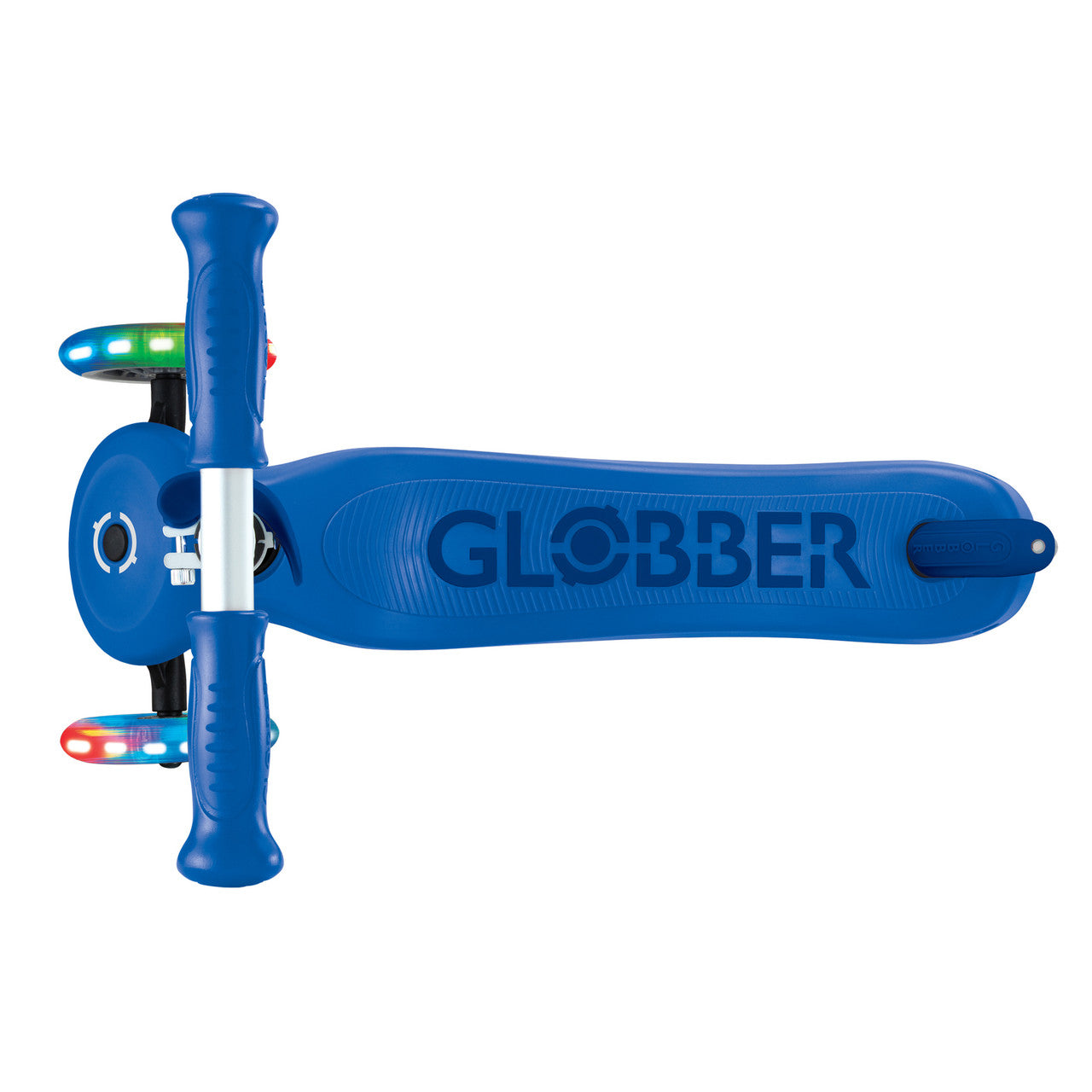 Globber - GO UP SPORTY Lights Scooter  - Navy Blue