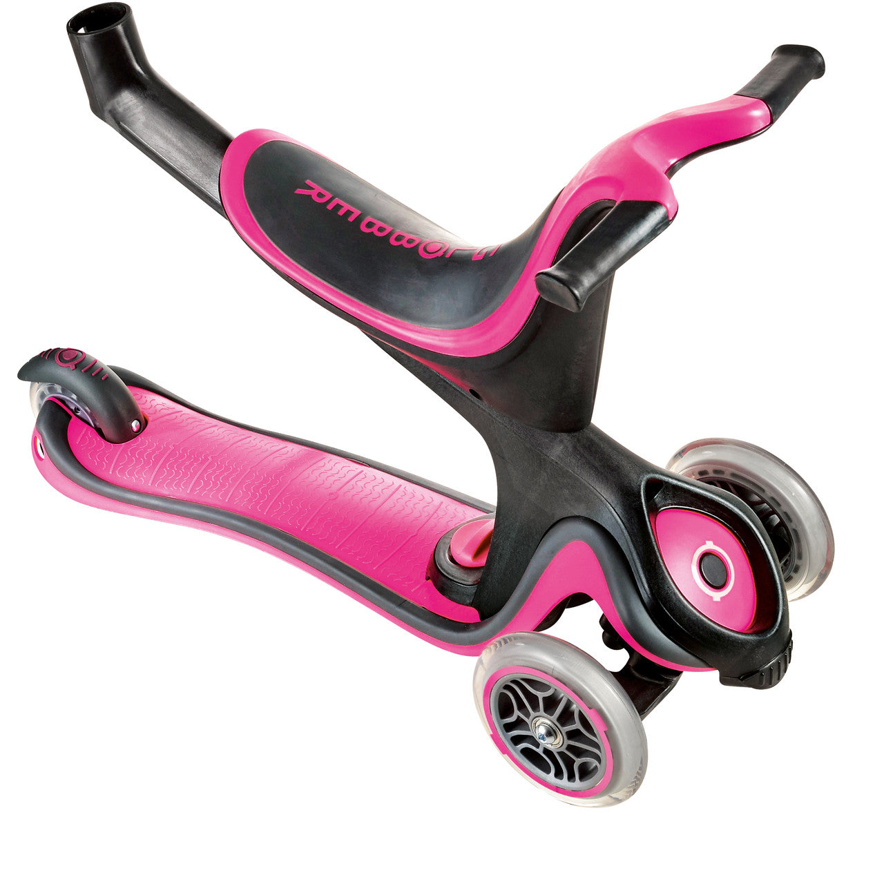 Globber  - My Free Go Up 5 in 1 Lights - Pink