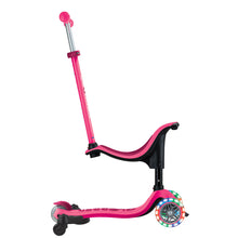 Globber - GO UP SPORTY Lights  360 - Fuchsia/Dark Pink