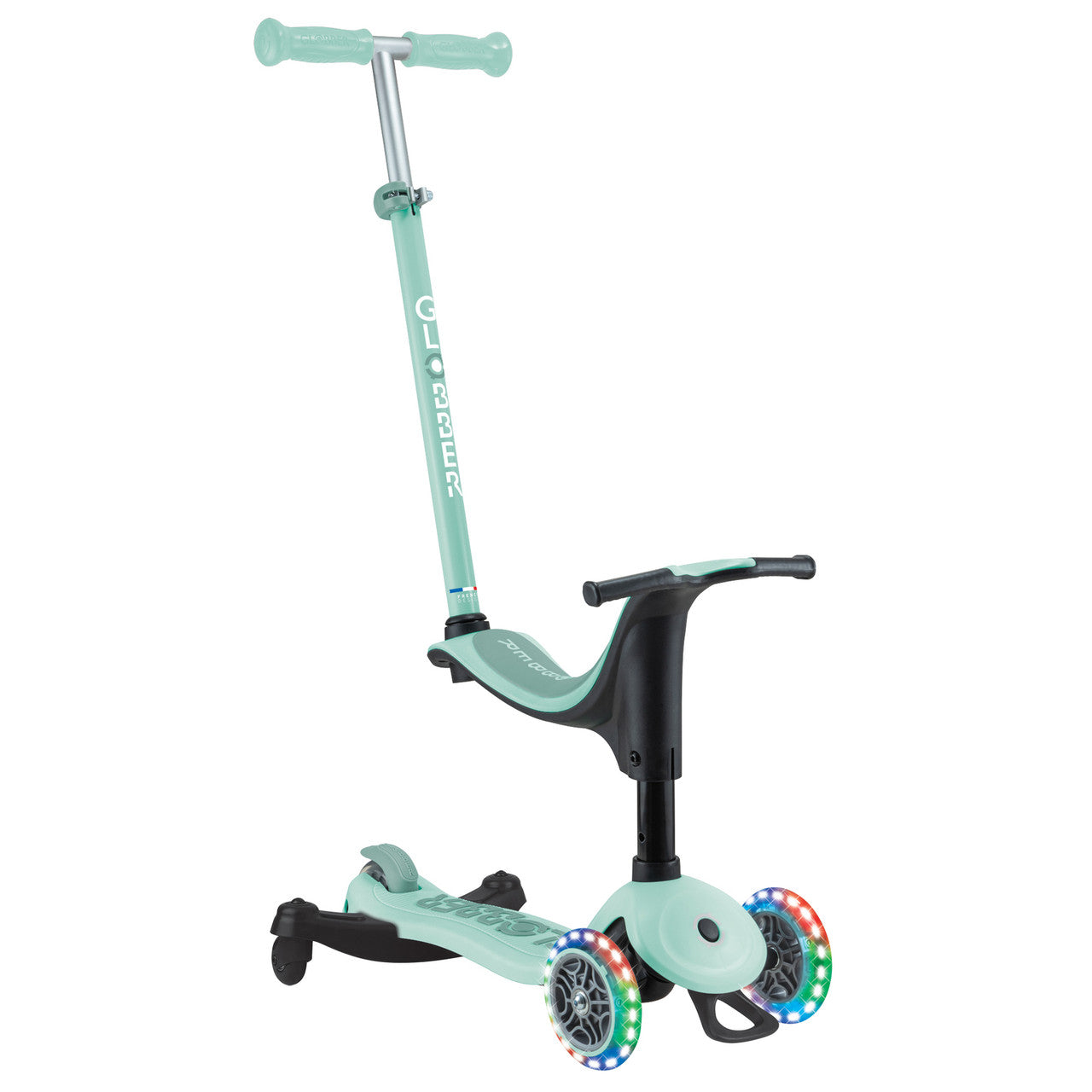 Globber - GO UP SPORTY Lights  360 - Mint/Pistachio