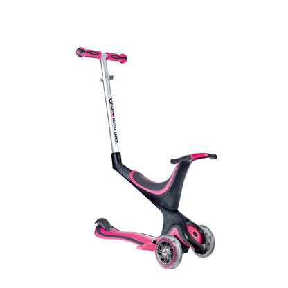 Globber  - My Free Go Up 5 in 1 Lights - Pink