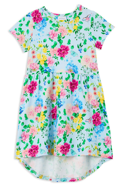 Milky - Garden Party Hi Lo Dress (sizes 2-7)