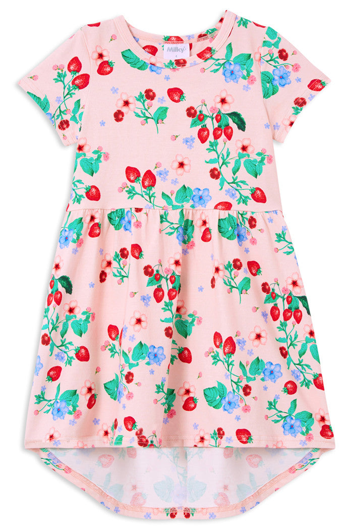 Milky - Very Berry Hi- Lo Dress