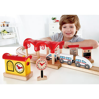 Hape Rail - Record Listen and Light Railway Station