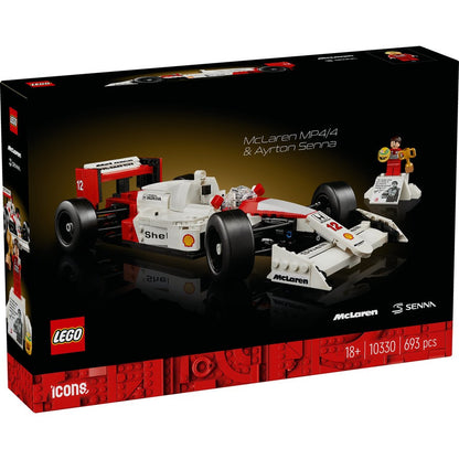 LEGO® ICONS - McLaren MP4/4 & Ayrton Senna 10330