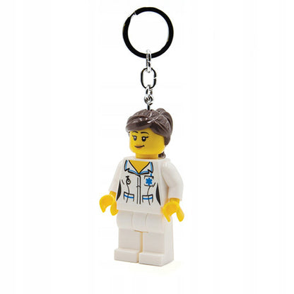 LEGO Iconic - LED Light Keyring - Female Nurse