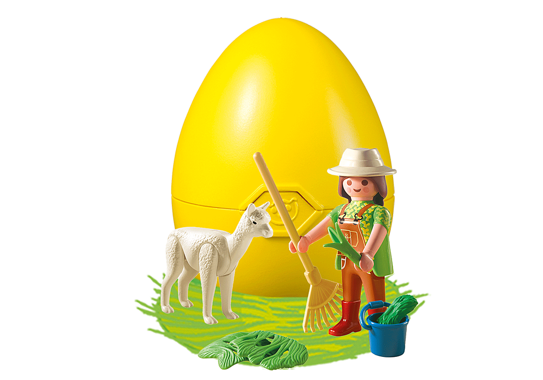 Playmobil - Zookeeper with Alpaca 4944