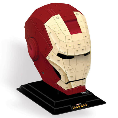 Marvel Iron Man Gold and Red Helmet Gold 3D 92pc Puzzle