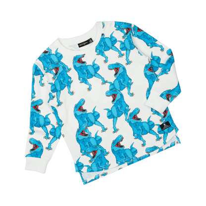 Blue Rex Long Sleeve T-shirt - Teen