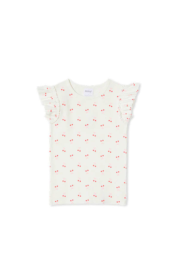 Cherry Rib Tee