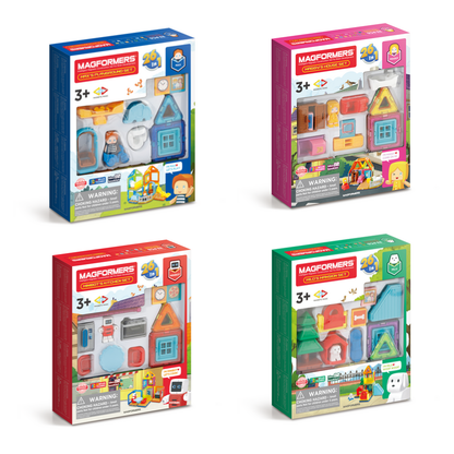 The mini house series. Each sold separately.