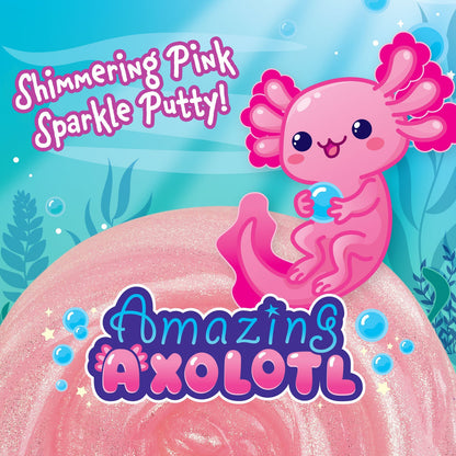 Crazy Aaron's Thinking Putty - Amazing Axolotl 4" Tin