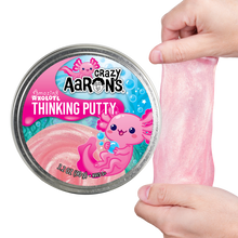 Crazy Aaron's Thinking Putty - Amazing Axolotl 4" Tin