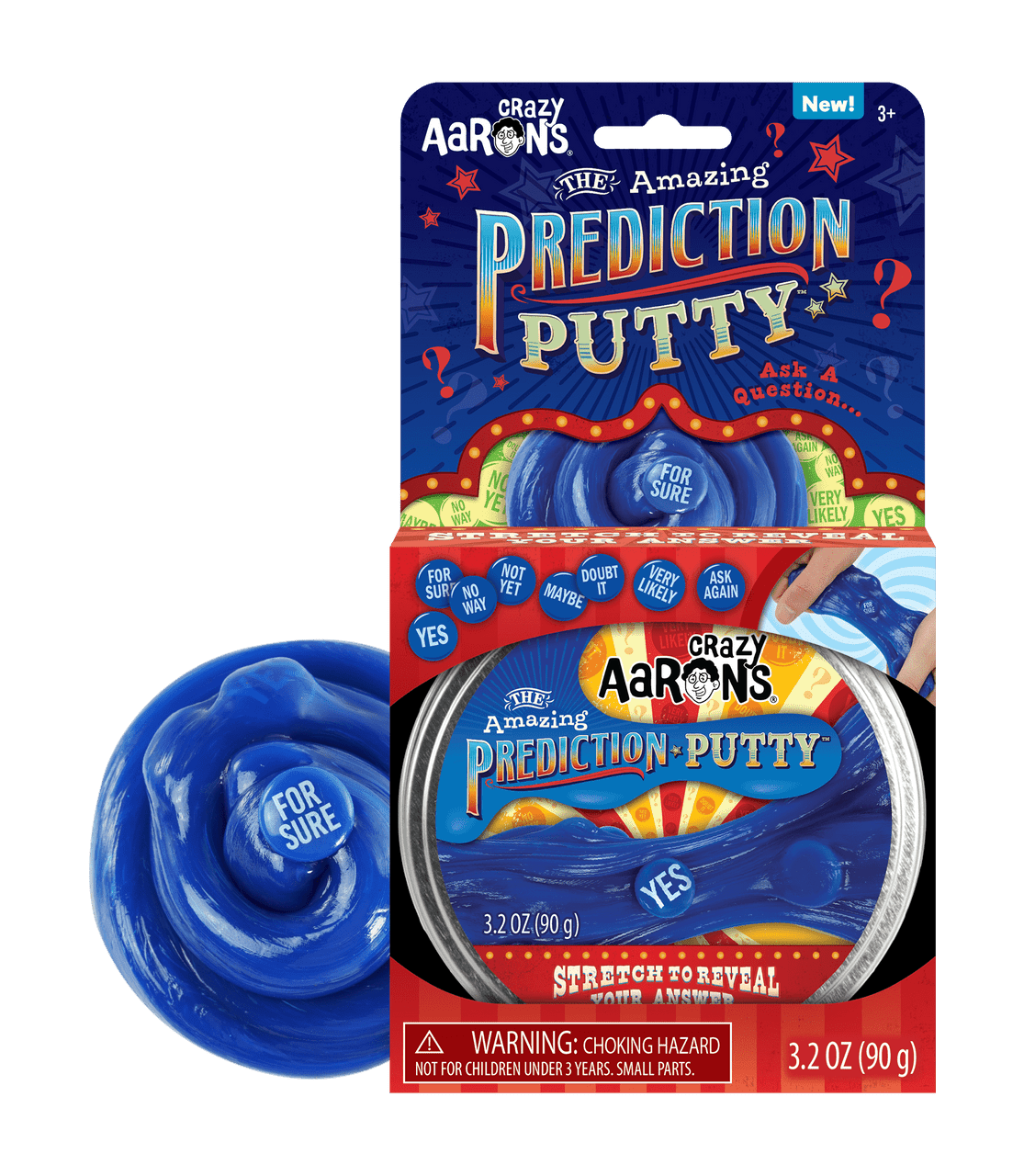 Crazy Aaron's Thinking Putty - Amazing Prediction Putty 4" Tin