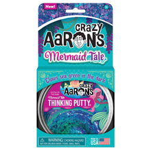 Crazy Aaron's Thinking Putty - Mermaid Tale 4" Tin