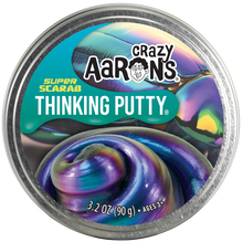 Crazy Aaron's Thinking Putty - Super Scarab 4" Tin