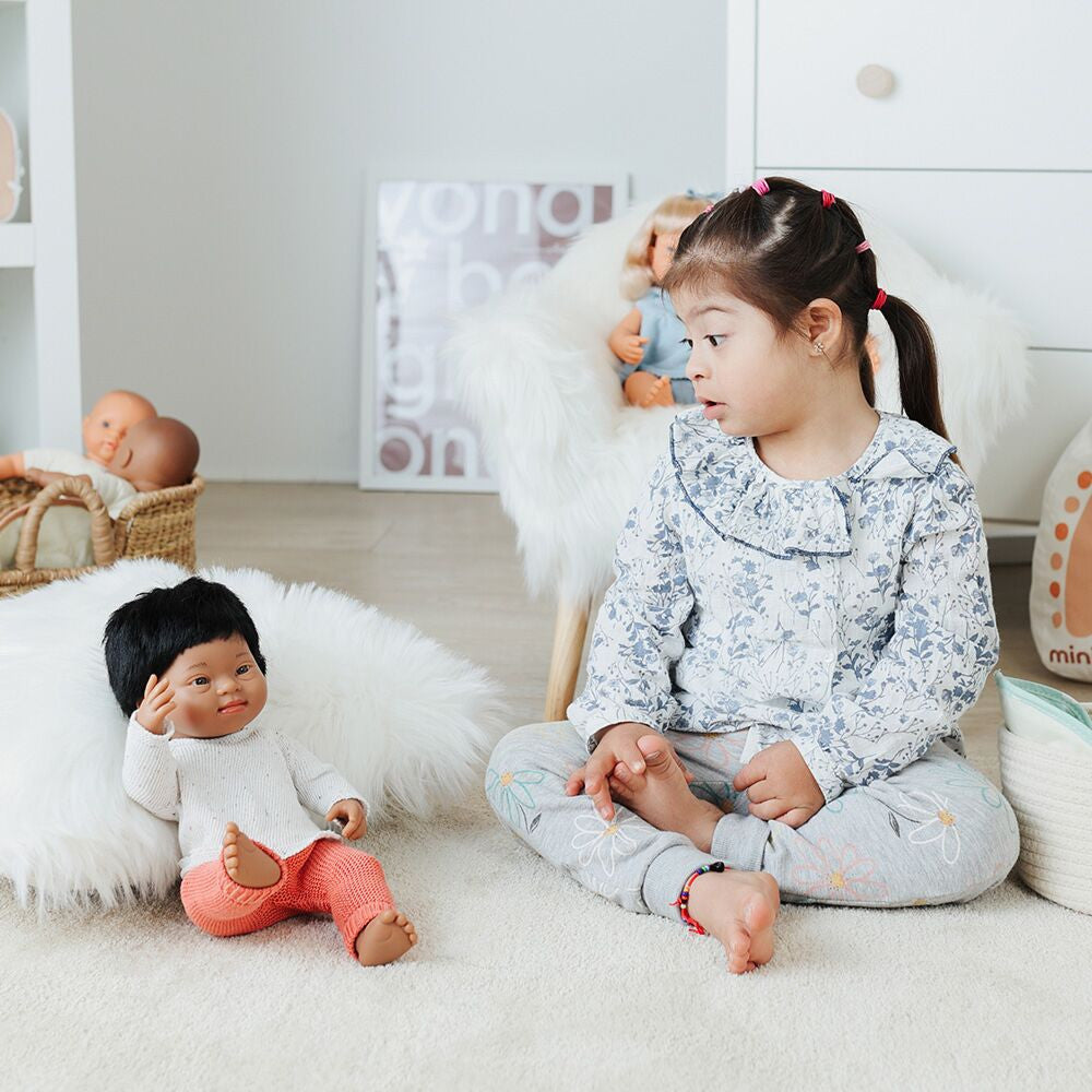 Miniland Clothing - Eco Knitted Sweater & Trousers, 38 cm