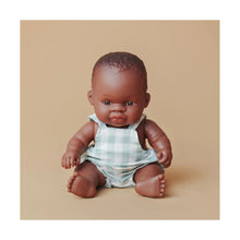 Miniland Doll 21cm - My Friends & Me - African Boy Baby Doll