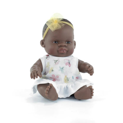 Miniland Doll 21cm - My Friends & Me - African Girl Baby Doll