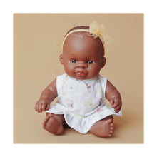 Miniland Doll 21cm - My Friends & Me - African Girl Baby Doll