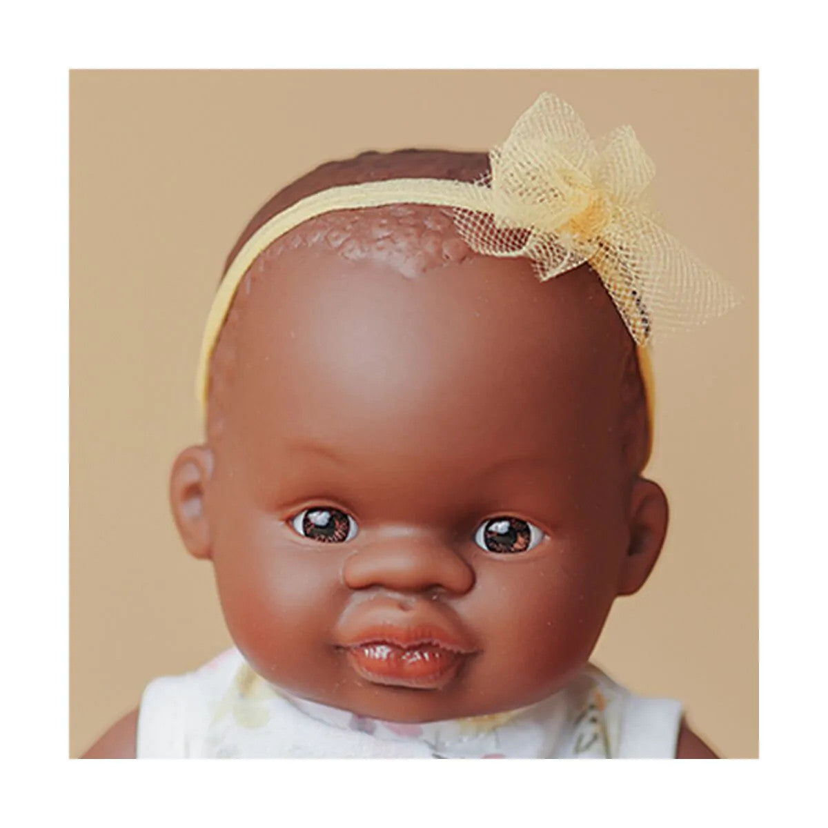 Miniland Doll 21cm - My Friends & Me - African Girl Baby Doll