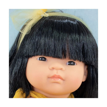 Miniland Doll 38cm - My Friends & Me - Asian Girl Baby Doll