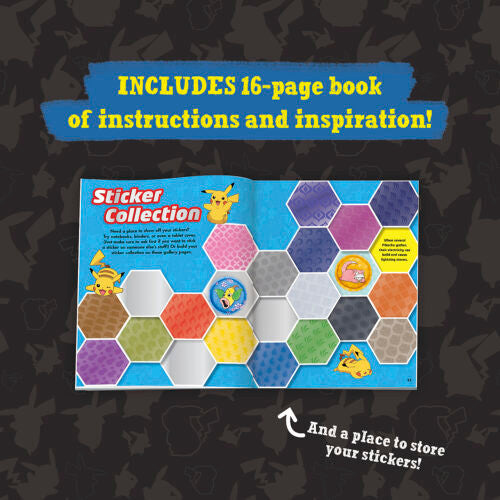 Klutz - Pokemon Color-In 3D Puffy Stickers