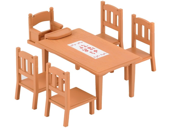 Sylvanian Families - Family Table and Chairs *Minor Box Damage*