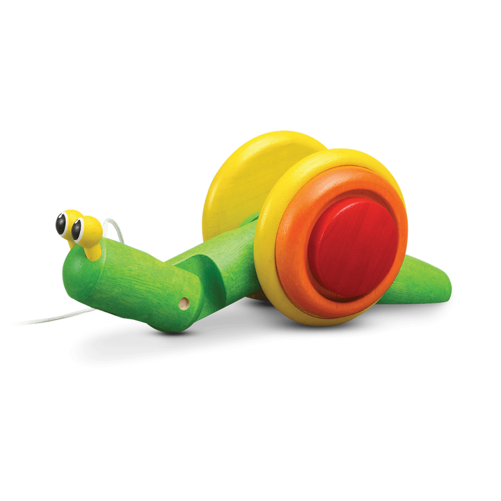 PlanToys - Pull-Along Snail
