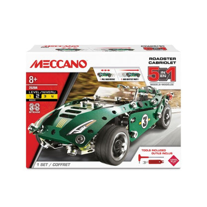 Meccano - 5-in-1 Multi Model Roadster Set 25204