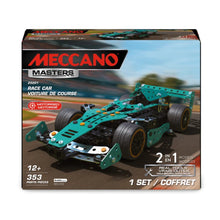 Meccano Masters - 2-in-1 Motorised Race Car STEM Building Kit 25201