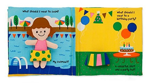 Melissa & Doug - What Should I Wear? Soft Book