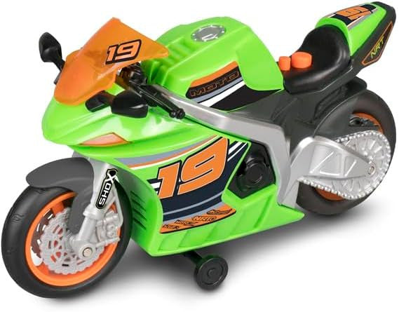 Nikko Road Rippers Wheelie Bikes - Motorized Action Bike 25cm - Green